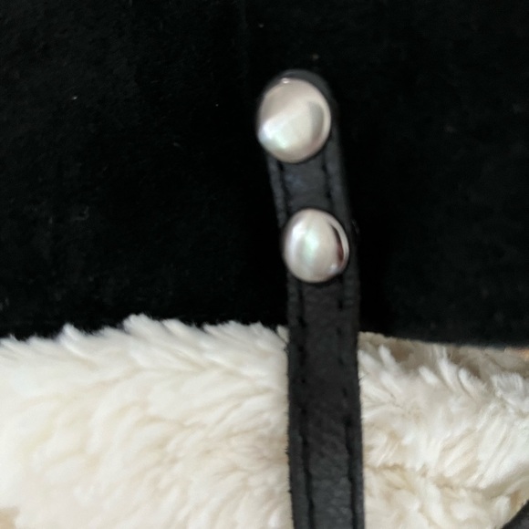 Patricia Nash Black and Tan Handcrafted Straw and Leather Crossbody Bag 9x61/2 - Picture 9 of 12